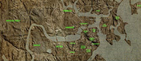 Fallout 4 Hi Res Map High Resolution Map