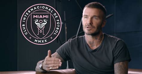David Beckham Discusses The Design Behind Inter Miami Cf