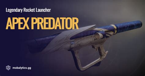 Apex Predator God Roll For Pve And Pvp Stats And Possible Rolls Mobalytics