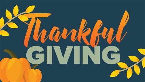 Thankful Giving | First Baptist Church of Wilmington