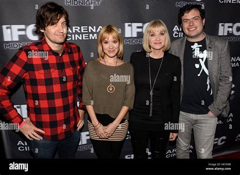jackson stewart brea grant barbara crampton and abner pastoll at the los angeles premiere of