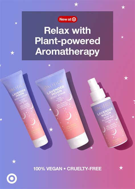 Relax With New Pacifica Lavender Moon A Plant Powered Aromatherapy