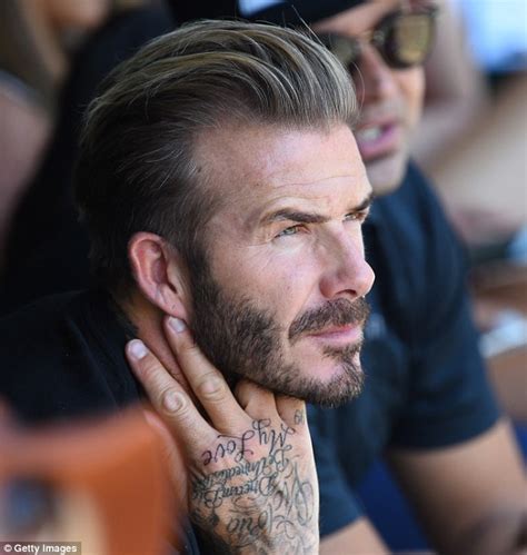 They could snag evans if he slid or might go for marqise lee if they feel he could help their offense. David Beckham reveals his latest tattoo as he leaves ...