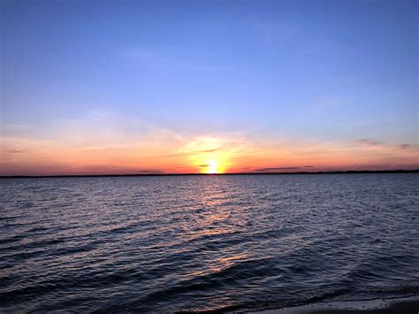 Sunset In Maryland Sunset Ocean Celestial