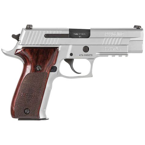 Sig Sauer P226 Elite 9mm Luger 44in Stainless Pistol 151 Rounds
