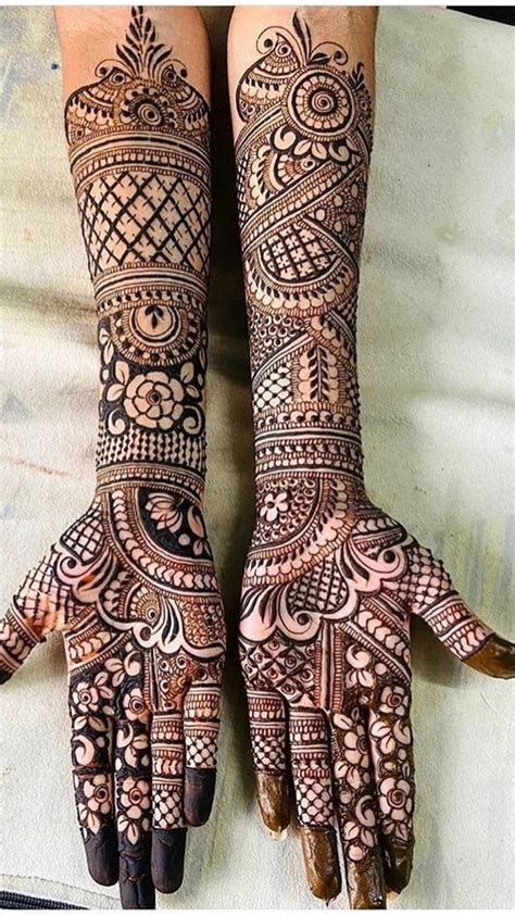 Full Hand Bridal Mehndi Design Artofit