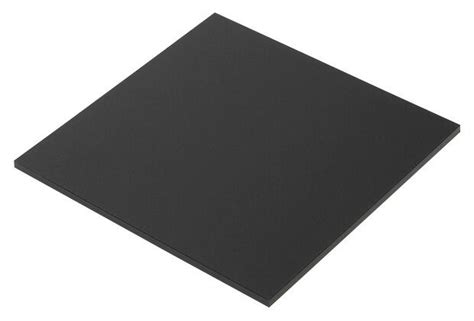 Black Mattefrosted One Side P 95 Acrylic Plexiglass Sheet 18 X 55