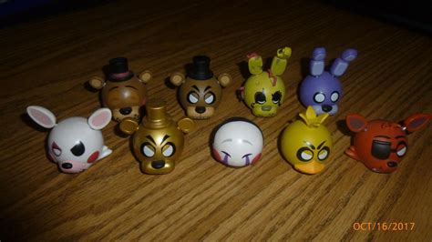 Mymoji Five Nights At Freddys Fnaf Lot Of 9 Complete Set Of Characters