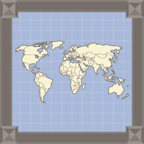 33 World Map Without Labels Maps Database Source