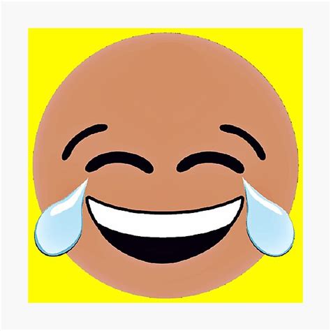 Laughing Emoji Photographic Prints Redbubble