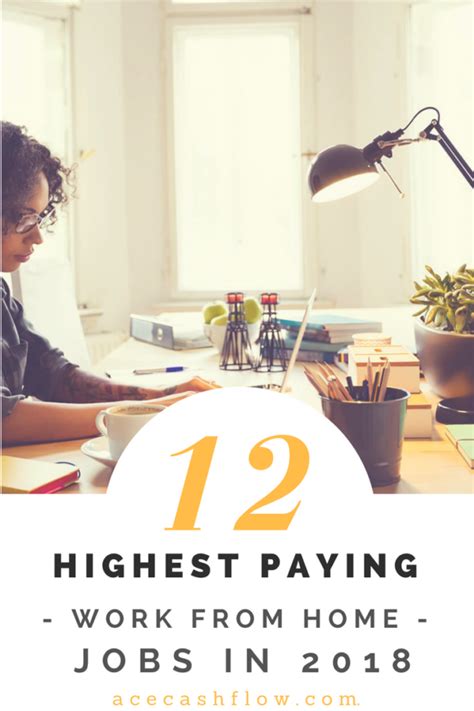 12 Highest Paying Work At Home Jobs Ace Cash Flow