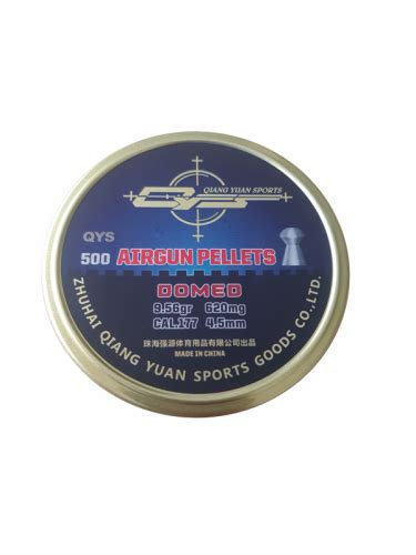 Qys Domed Heavy 177 Pellets Range And Country