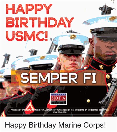 Marine Corps Birthday Memes BirthdayBuzz
