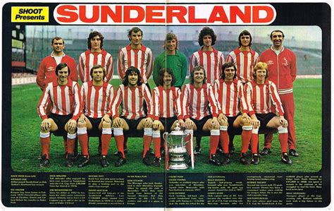 Shoot 1973 Sunderland Football Sunderland Afc Sunderland