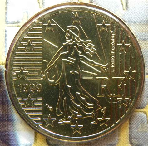 France Monnaies Euro Unc 1999 Valeur Tirage Et Images Sur Pieces Eurotv