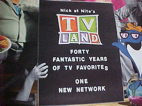 1996 Nick At Nite Tv Land Television Cartoon Poster Decor Wall Etsy