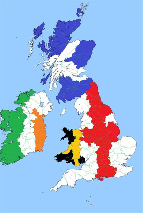 Great Britain Map Clipart Best