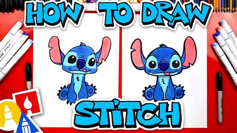 How To Draw Stitch From Lilo And Stitch Step By Step