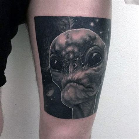 Tattoo.com was founded in 1998 by a group of friends united by their shared passion for ink. 70 Alien Tattoo Designs For Men - Extraterrestrial Ink Ideas