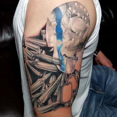 394 camden road, unit 3, london n7 0sj, united kingdom. 60 Bullet Tattoos For Men - A Shot Of Design Ideas