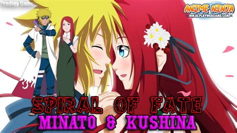 Anime Ninja Spiral Of Fate Minato Namikaze And Kushina Uzumaki Naruto