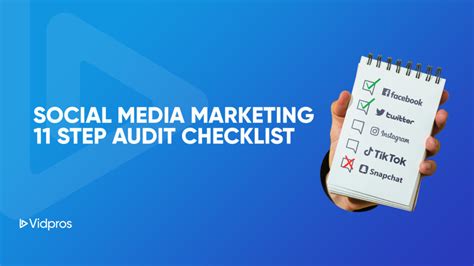 Social Media Marketing 11 Step Audit Checklist Vidpros