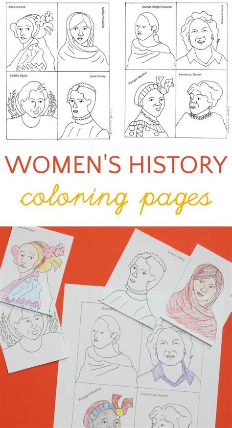 Women S History Month Printables