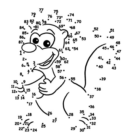 Nummertjes Verbinden Hond Tekening Kleurplaat Cijfers En Letters Porn