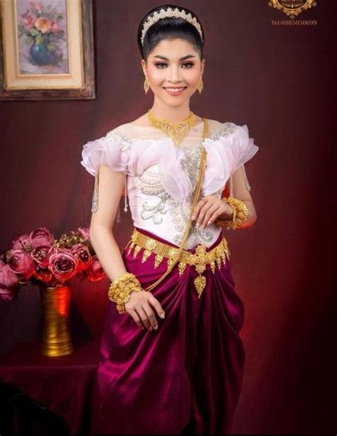 cambodia s national costume sampot dress khmer s national costume thai silk dresses