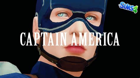 심즈4 캡틴 아메리카 만들기 L Sims 4 L Captain America L Chris Evans 할마닝 Youtube