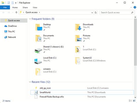 Change Quick Access Icon In File Explorer In Windows 10