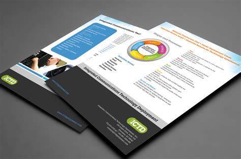 Technology Company Flyer Design - Brochure Builders - Brochure Design ...