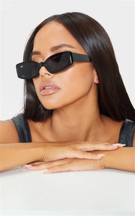 black rectangle women s sunglasses etsy singapore