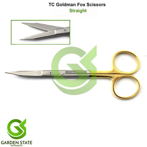 Surgical Dental Scissors Goldman Fox Trimming Tissue Micro Surgery