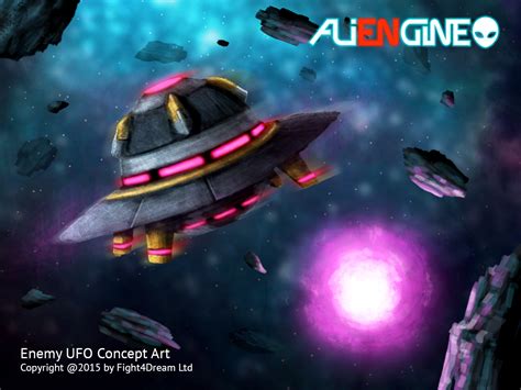 Concept Art Of Ufo Image Aliengine Mod Db