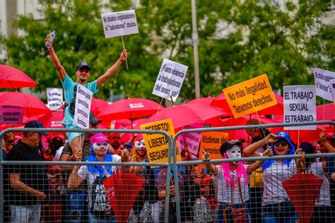 Spanish Sex Club Owners Workers Protest Prostitution Bill