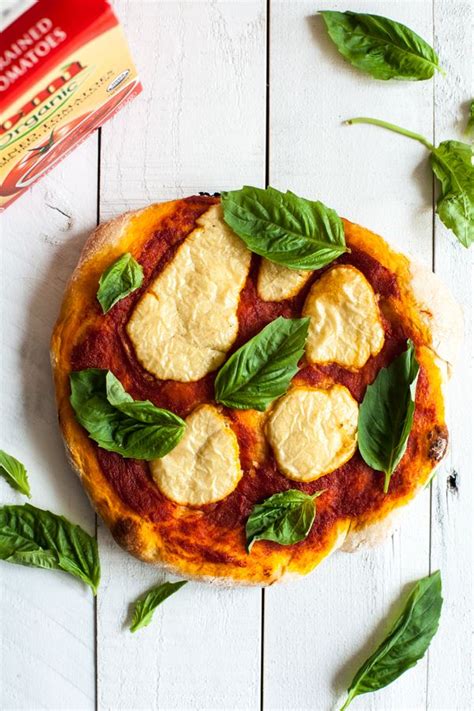 Perfect Vegan Pizza Margherita The Full Helping Vegan Pizza