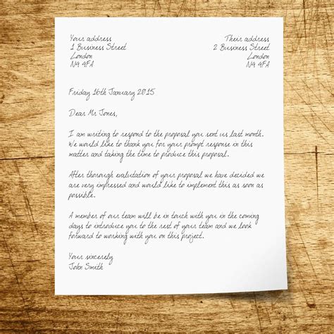 writing  business letter   structure  letter