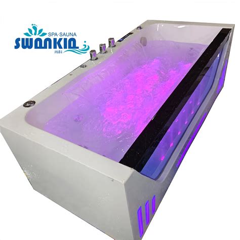 Swankia2023 New Design 1 Person Indoor Acrylic Cold Plunge Whirlpool Bathtub Massage Hot Tub