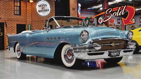 SOLD! 1955 BUICK ROADMASTER CONVERTIBLE - SEVEN82MOTORS