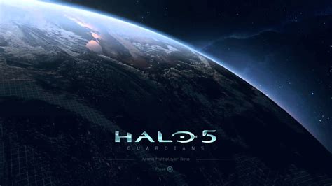 Halo 5 Guardians Opening Theme Start Screen Score Youtube