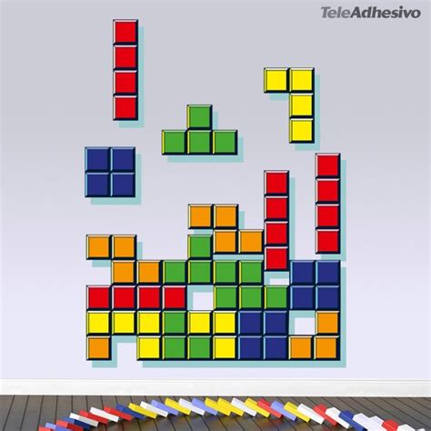 Wall Sticker Tetris Pieces