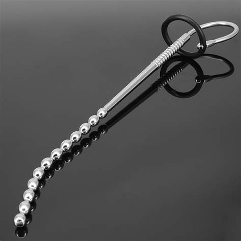 Urethral Sounding Rodpenis Plug Stainless Steel Ball Toy Offbeat