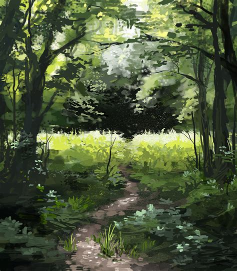 The Path Through The Woods By Jjnaas On Deviantart