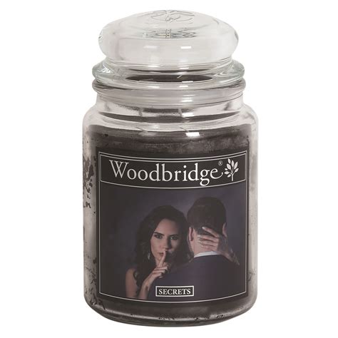 Secrets Woodbridge Large Scented Candle Jar