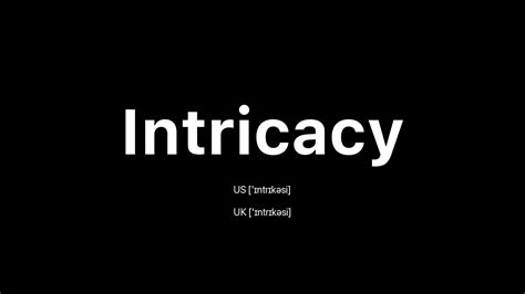 How To Pronounce Intricacy 🇺🇸 American English Vs 🇬🇧 British English