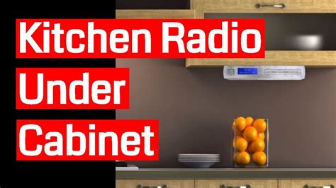 1 users rated this 4 out of 5 stars 1. Kitchen Radio Under Cabinet - YouTube