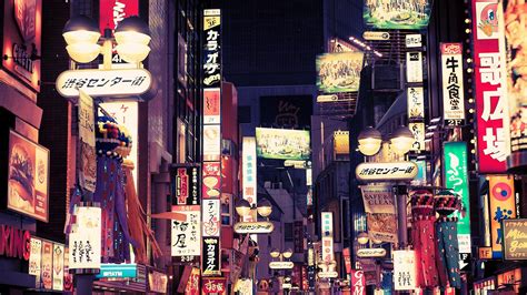 48 Japanese Anime Street 1080p Wallpapers Wallpapersafari