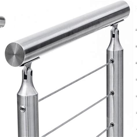 Steel railing systems with galvanised cast iron fittings form the kee klamp principle to the british standards bs en 1562 & 1563. China Modern Cable Railing System, Stainless Steel Fence ...