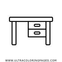 Dibujo De Escritorio Para Colorear Ultra Coloring Pages